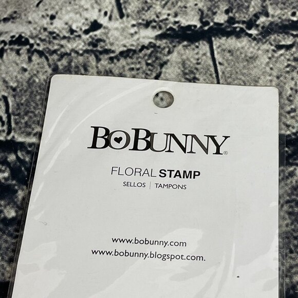 BOBUNNY FLORAL STAMPS Flowers & Leaves Clear Stamp Set #12105894 - Picture 6 of 7